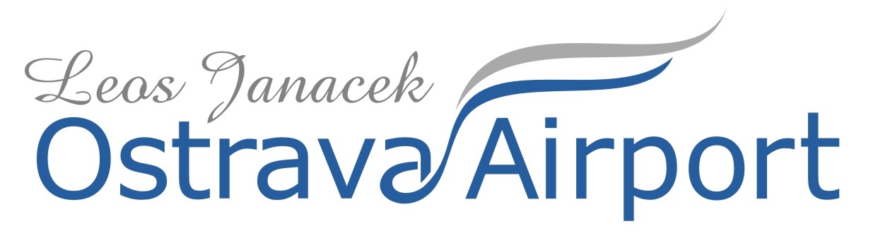 Logo Letiště Leoše Janáčka v Mošnově.